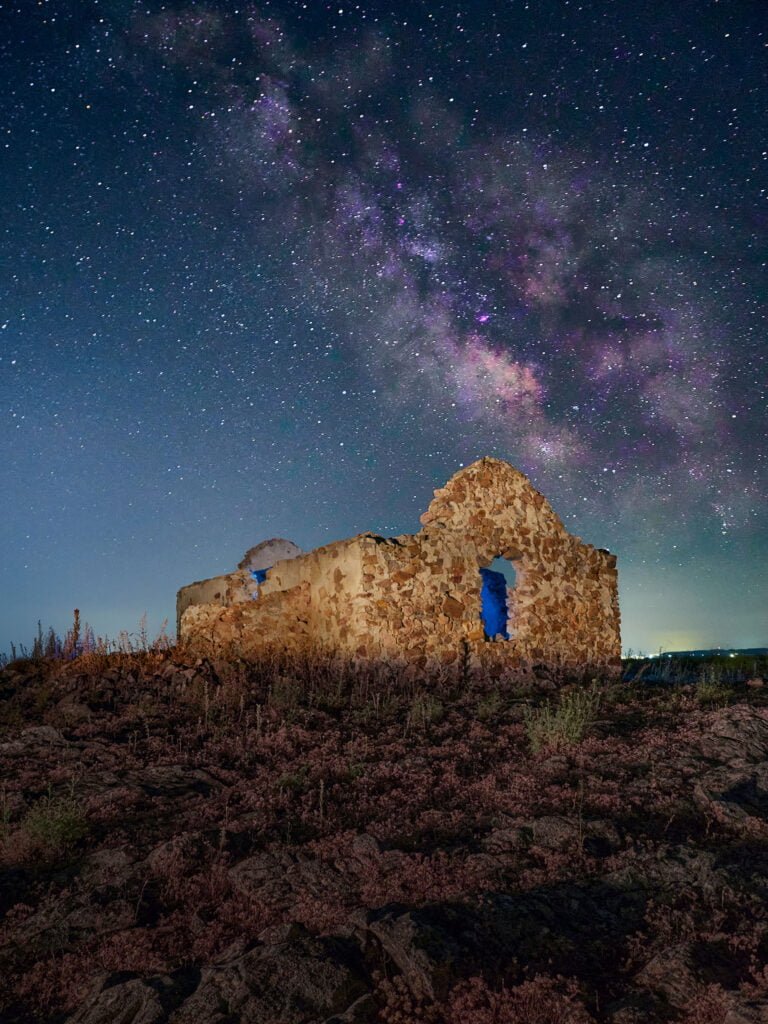 Abandoned Milky Way Landscape pict art joseaparra photographer artist