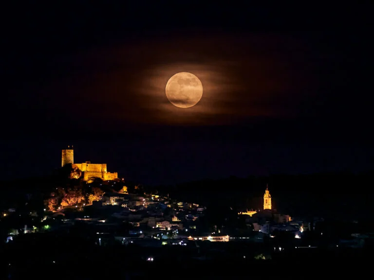 Supermoon Biar spain pict art joseaparra photographer artist