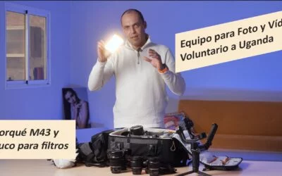 Equipo Foto y Video para documental como voluntario en Uganda